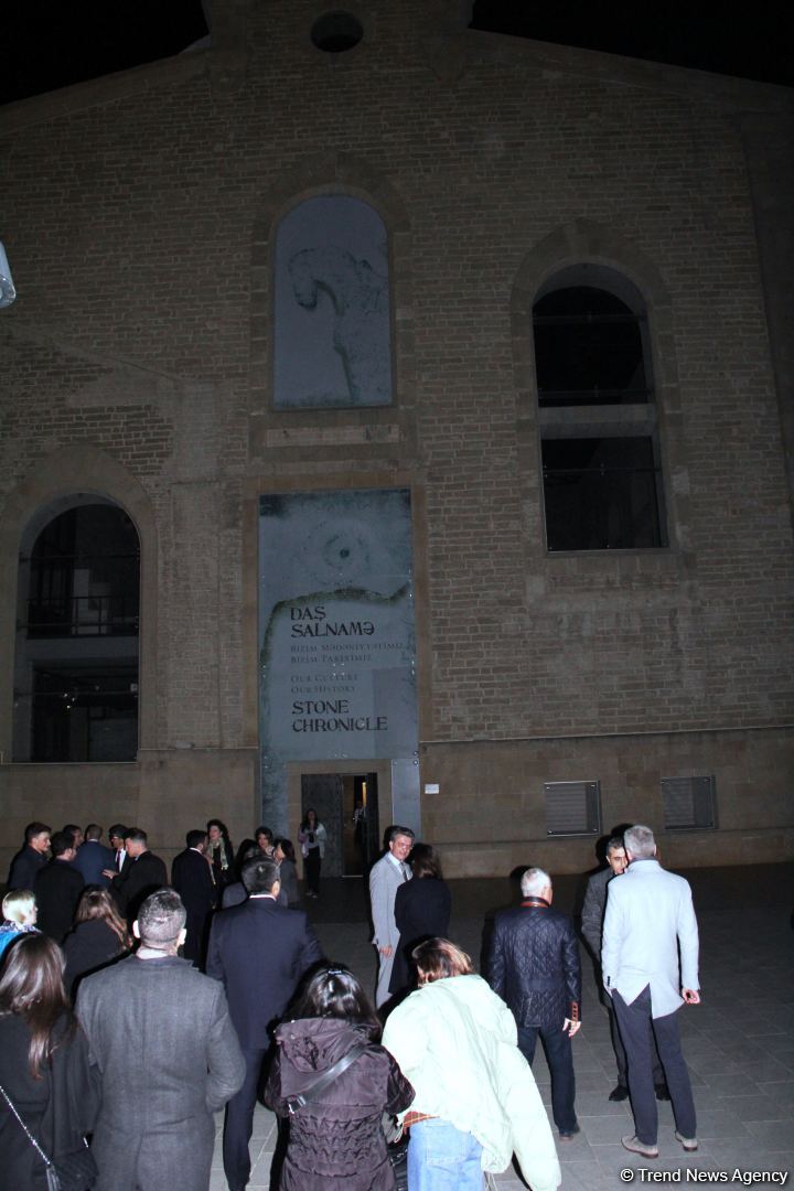 На стенах Музея каменной летописи в Баку представлен 3D mapping, реализованный посольством Германии и  QGallery (ВИДЕО, ФОТО)