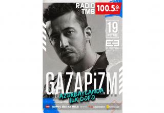 Впервые в Баку состоится концерт турецкой звезды Gazapizm