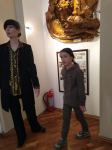 Азиза Мустафазаде вместе с сыном посетила Дом-музей Вагифа Мустафазаде (ФОТО)