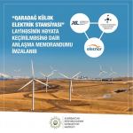Подписан меморандум о строительстве ветряной электростанции в Гарадагском районе Баку