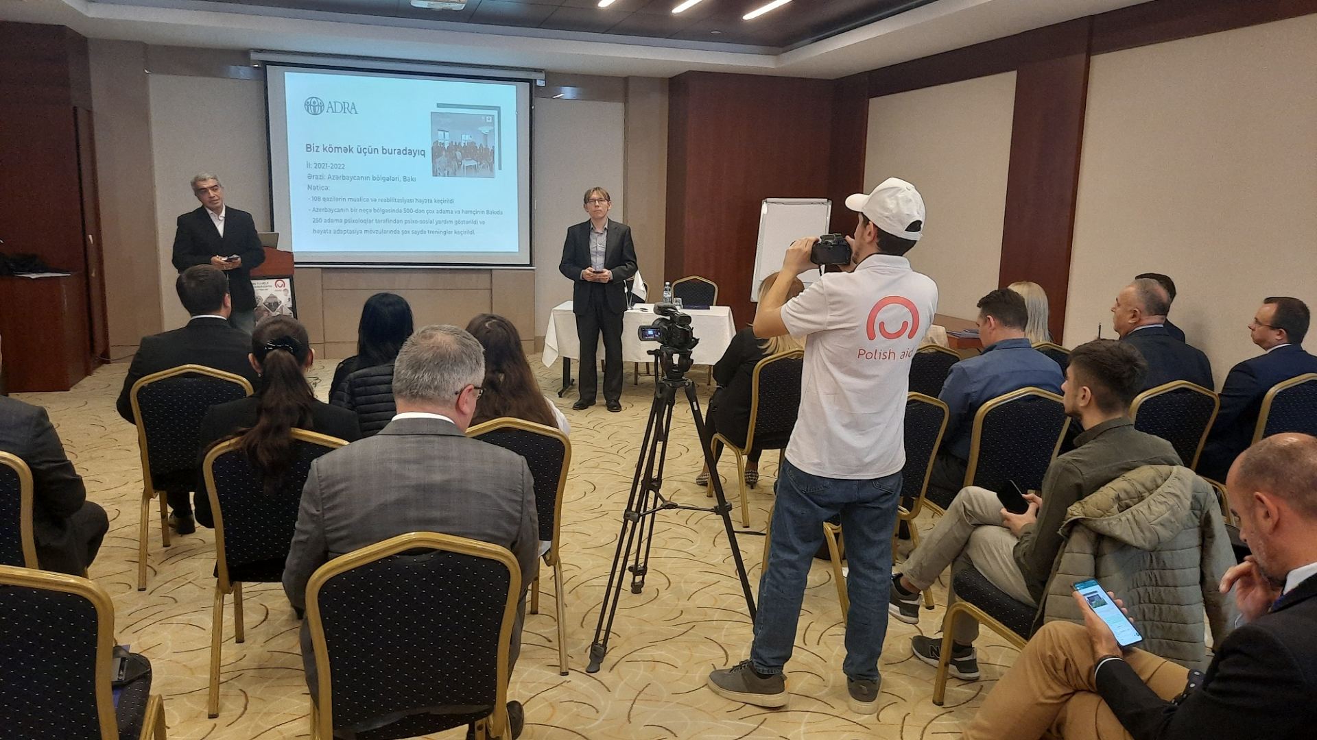 Polish-Azerbaijani aid project “We are here to help” – summary conference (PHOTO)