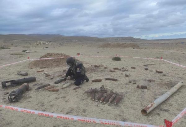 Military munitions found in Azerbaijan's Khizi district (PHOTO)
