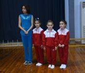 Batut gimnastikası üzrə 6-cı Bakı birinciliyi başa çatıb (FOTO)