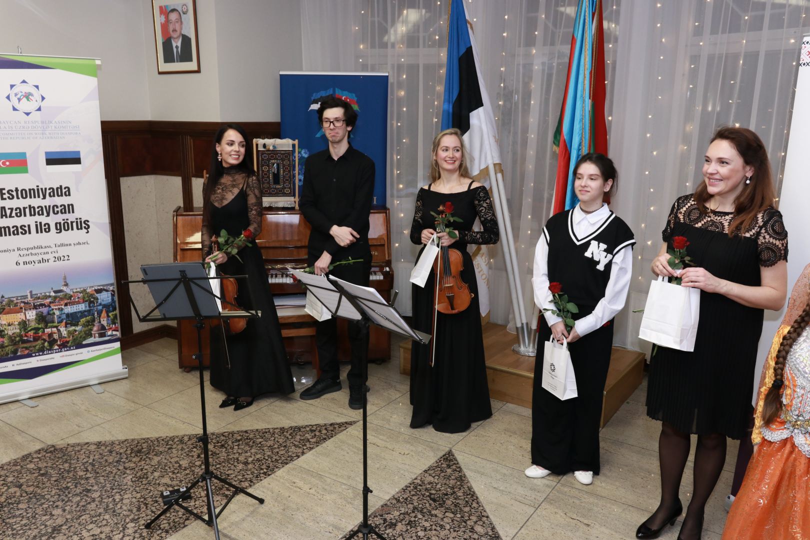 Tallinndə Zəfər Gününə həsr olunmuş konsert keçirilib (FOTO)