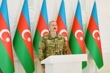 President Ilham Aliyev, First Lady Mehriban Aliyeva attend event organized on occasion of Victory Day in Shusha (PHOTO/VIDEO)