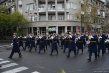 Procession with military bands in Baku on occasion of Victory Day (PHOTO/VIDEO)