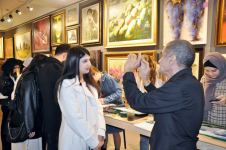 В Баку проведен творческий воркшоп, посвященный Дню Победы (ФОТО