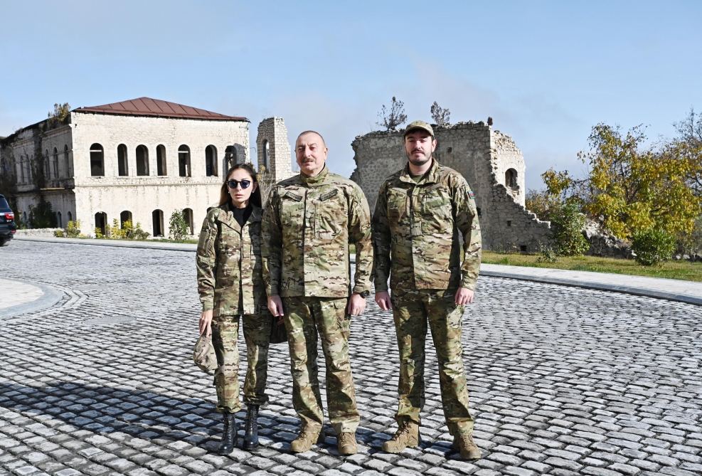 President Ilham Aliyev, First Lady Mehriban Aliyeva attend event organized on occasion of Victory Day in Shusha (PHOTO/VIDEO)