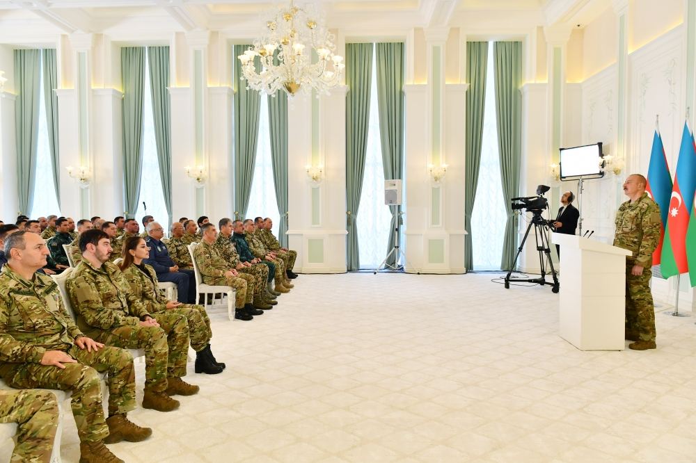 President Ilham Aliyev, First Lady Mehriban Aliyeva attend event organized on occasion of Victory Day in Shusha (PHOTO/VIDEO)