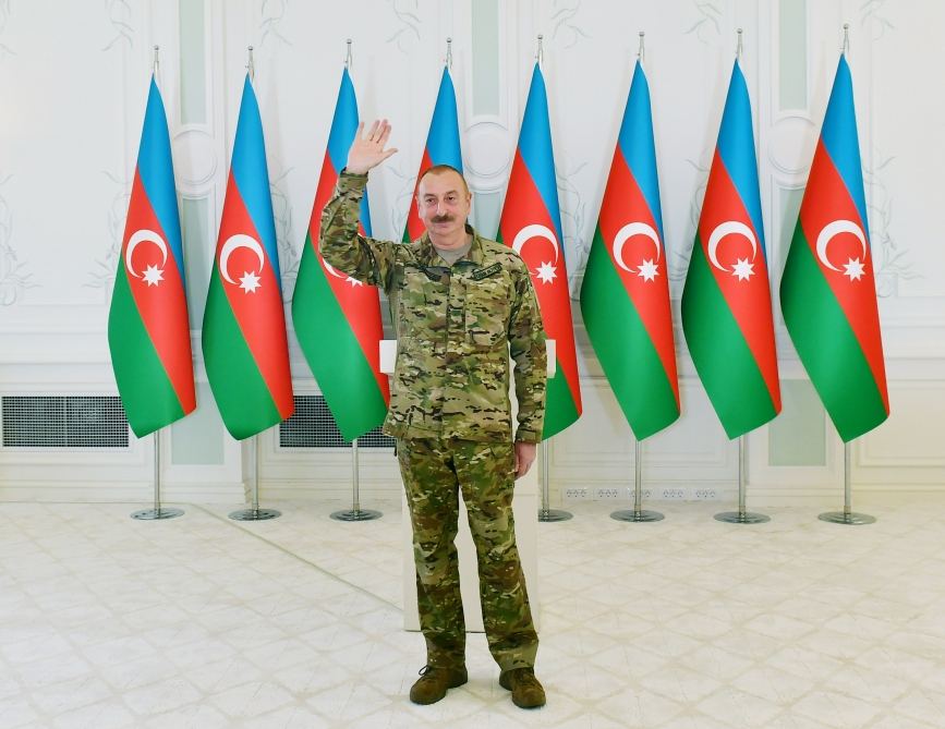 President Ilham Aliyev, First Lady Mehriban Aliyeva attend event organized on occasion of Victory Day in Shusha (PHOTO/VIDEO)