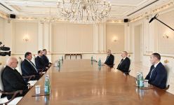 President Ilham Aliyev receives president of European Olympic Committees (PHOTO/VIDEO)