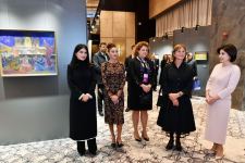 First Lady of Azerbaijan Mehriban Aliyeva viewed "Colors of Uzbekistan" exhibition in Samarkand (PHOTO/VIDEO)