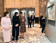 First Lady of Azerbaijan Mehriban Aliyeva viewed "Colors of Uzbekistan" exhibition in Samarkand (PHOTO/VIDEO)