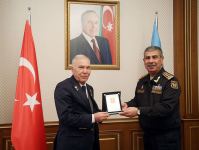 Azerbaijani defense minister meets with heads of Turkish military-oriented NGOs (PHOTO)