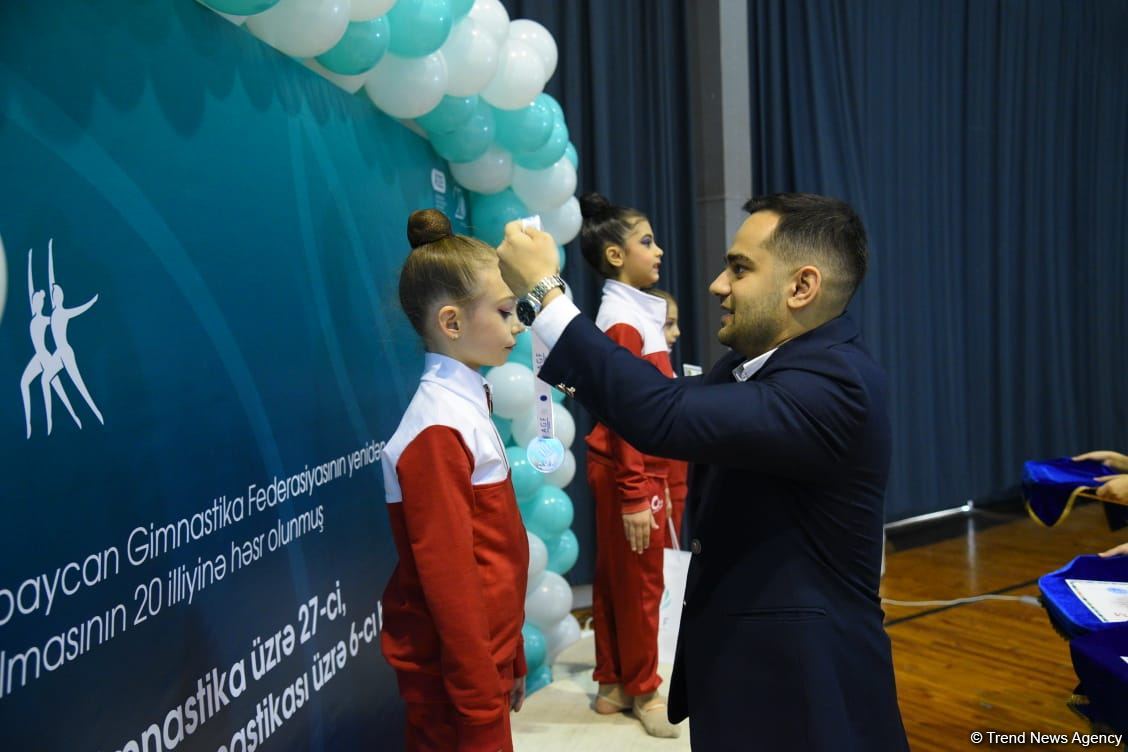 Competitions of 27th Baku Rhythmic Gymnastics and 6th Baku Aerobic Gymnastics Championships finishes (PHOTO)