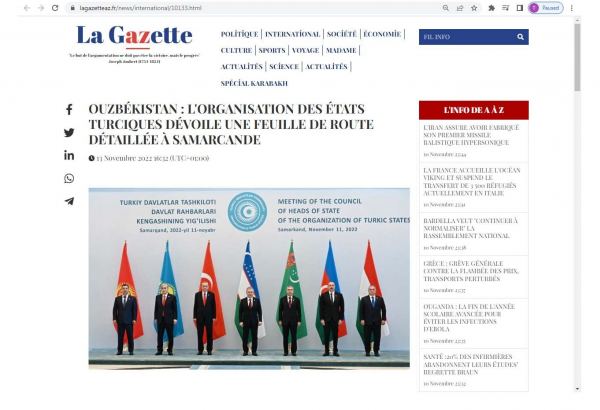 Во французской прессе опубликована статья о деятельности ОТГ, являющейся очередным подтверждением дальновидной политики Президента Ильхама Алиева
