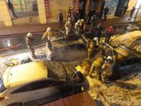 Burning car extinguished in Istanbul (UPDATE) (PHOTO/VIDEO)