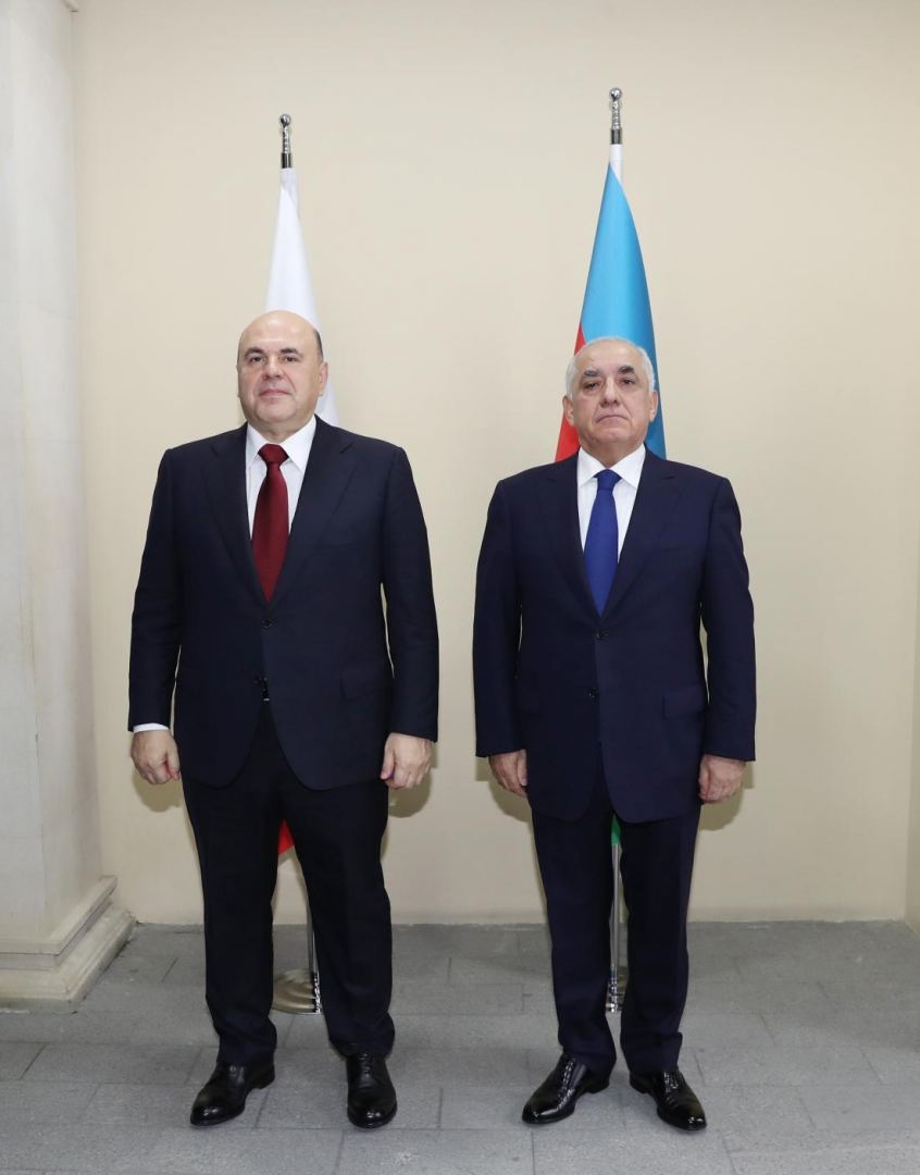В Баку состоялась встреча Али Асадова и Михаила Мишустина (ФОТО)
