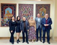 "Азерхалча" и воспитанники SABAH представили ковры "Шуша", "Хамса" и "Любовь" (ФОТО)