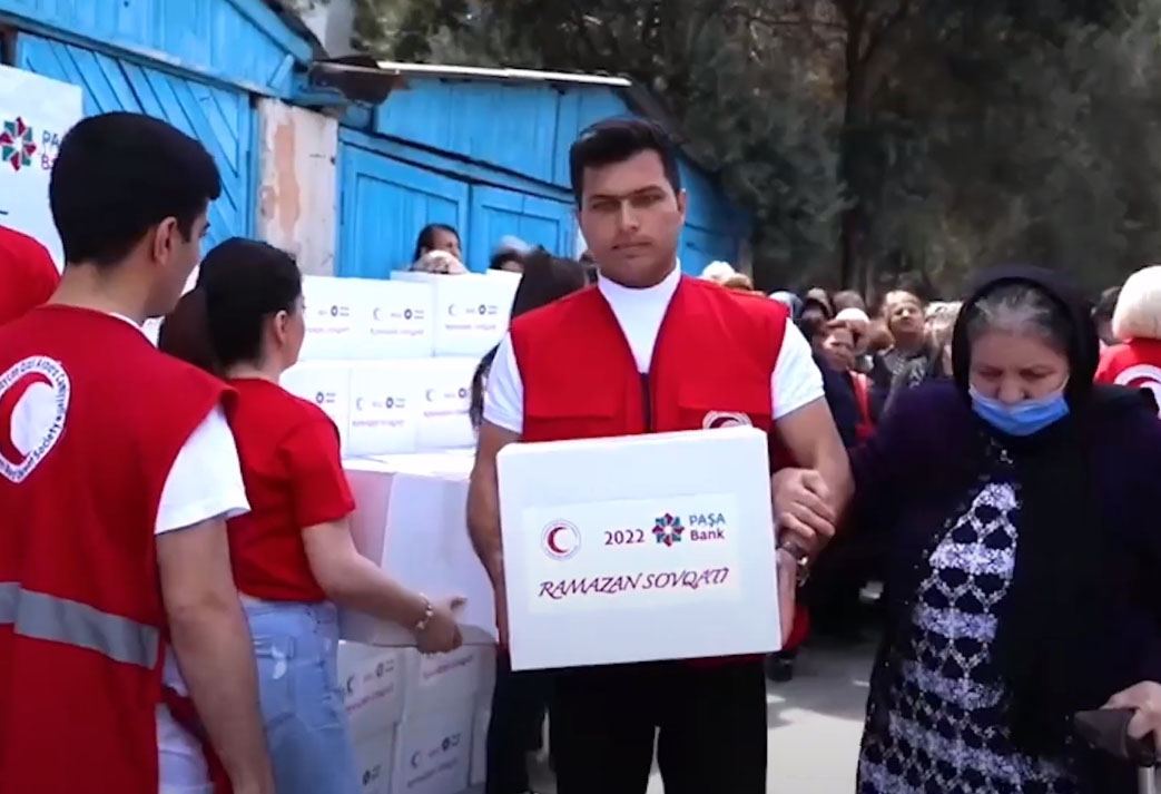 Azerbaijan Red Crescent Society prepares video on its activities