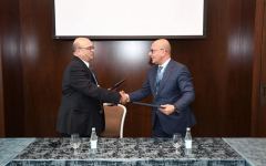 Подписан меморандум между Национальным агентством Азербайджана по разминированию и корпорацией из США (ФОТО)