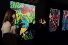 Необузданная стихия! В QGallery открылась выставка Рамины Саадатхан "Танцующий джаз" (ФОТО)