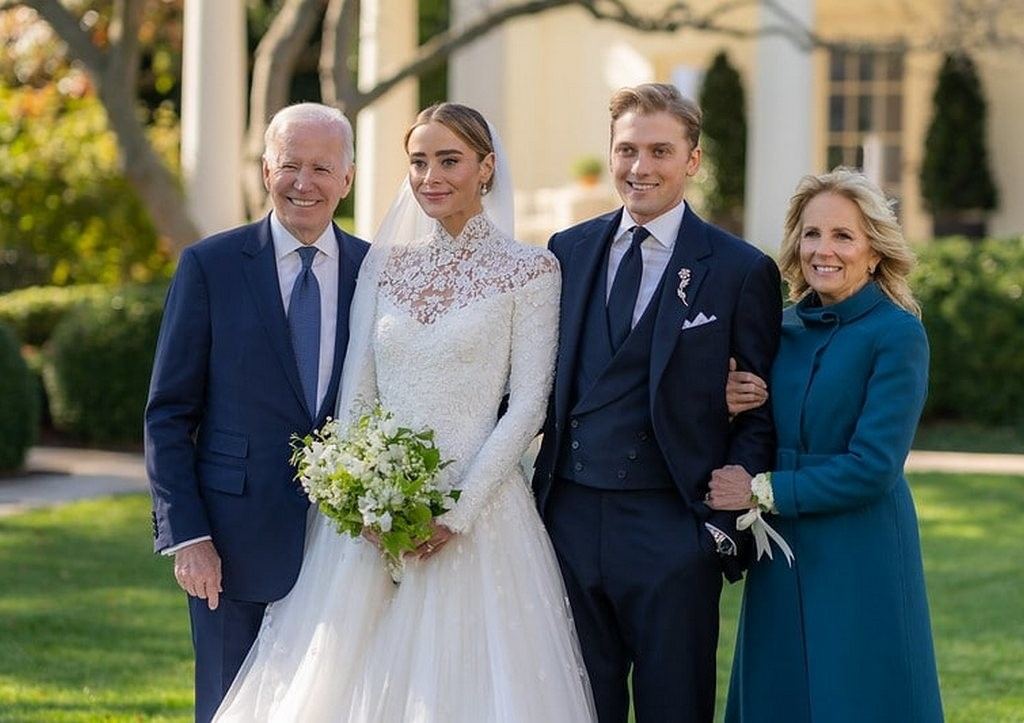 Biden granddaughter Naomi married in White House wedding