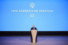 President Ilham Aliyev makes speech at event dedicated to 30th anniversary of New Azerbaijan Party (PHOTO/VIDEO)