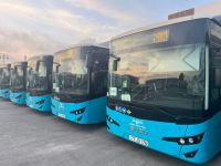 Bakıya gətirilən yeni avtobuslar bu marşrut xəttinə buraxılacaq (FOTO/VİDEO)