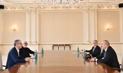 President Ilham Aliyev receives Chief Executive Officer and Group consultant of Formula 1 Group (PHOTO/VIDEO)