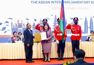 Милли Меджлис Азербайджана принят в члены-наблюдатели Межпарламентской ассамблеи ASEAN (ФОТО)