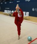 Training for First 'Ojag' International Rhythmic Gymnastics Cup being held in Baku (PHOTO)