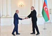 President Ilham Aliyev receives credentials of incoming ambassador of Libya (PHOTO/VIDEO)