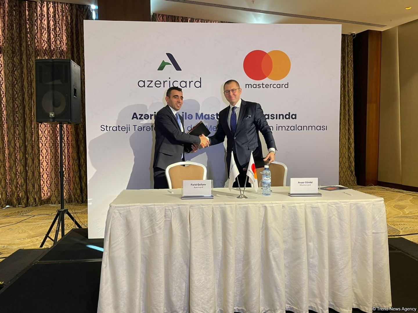 MasterCard and Azerbaijan's Azericard sign memorandum of cooperation (PHOTO)