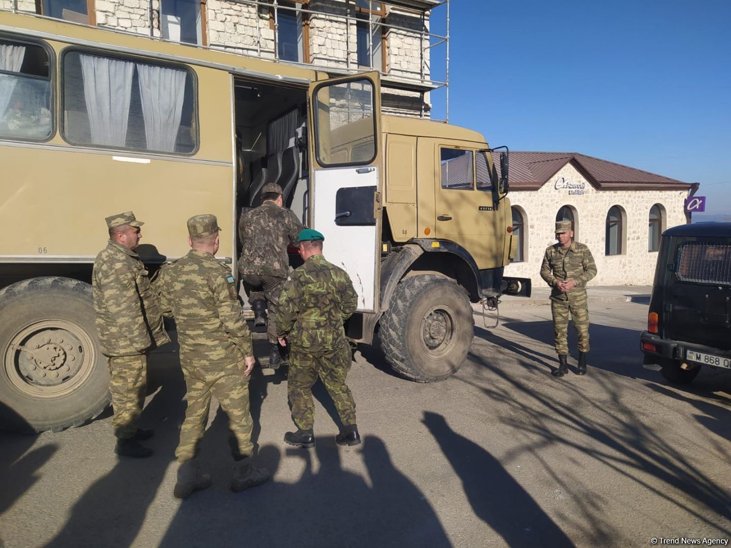 Military attaches in Azerbaijan to inspect minefield set up by Armenia in Lachin (PHOTO)