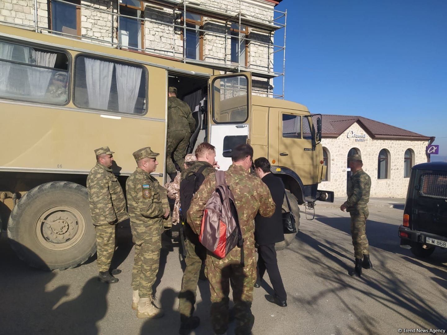Military attaches in Azerbaijan to inspect minefield set up by Armenia in Lachin (PHOTO)