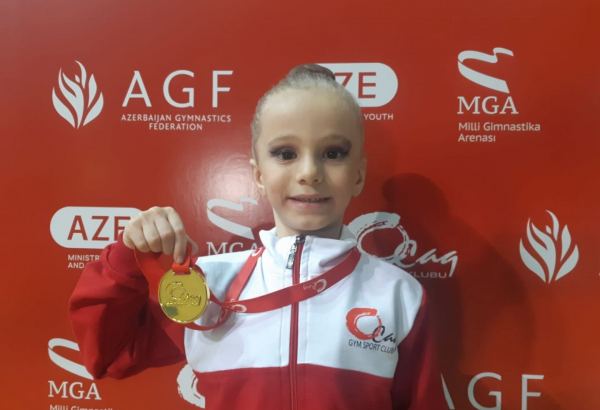 Gold medalist shares joy of winning at International gymnastics “Ojaq Cup” in Baku