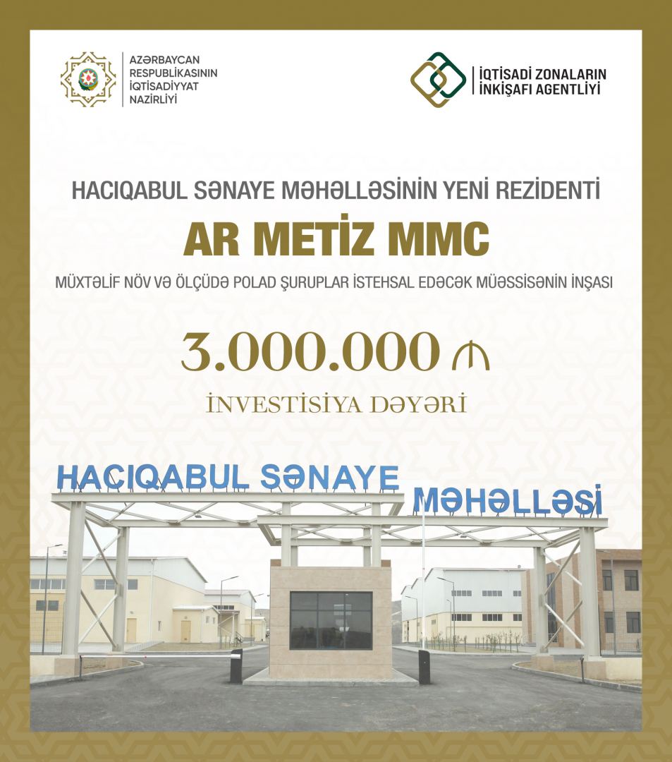Number of residents of Azerbaijan's Hajigabul Industrial Estate increases - minister (PHOTO)