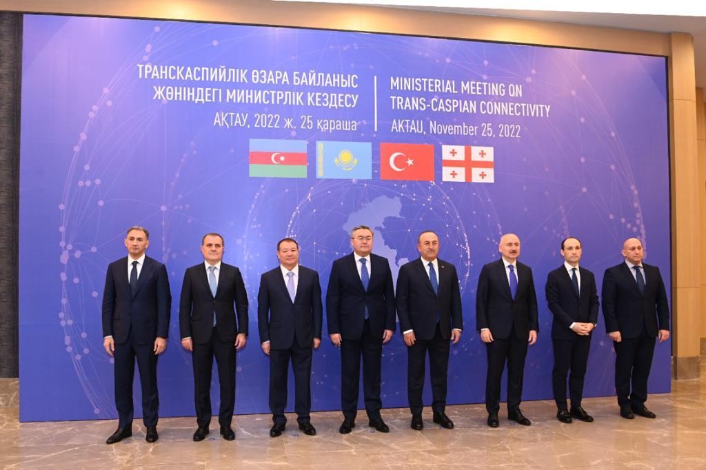 В Актау состоялась трехсторонняя встреча министров Азербайджана, Казахстана и Турции (ФОТО)