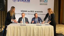 Azerbaijan's SINAM, local office of Lithuanian BS/2 company sign memorandum of partnership (PHOTO)