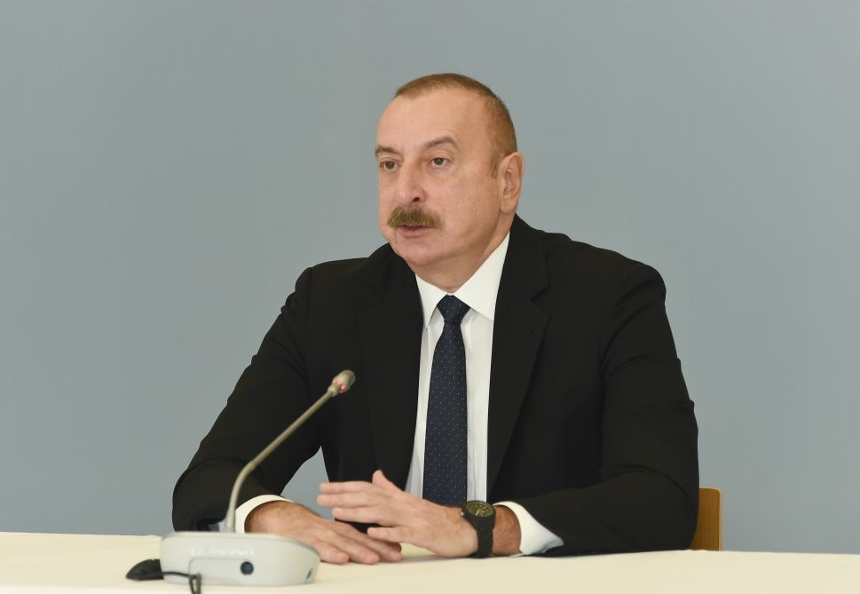 Президент Ильхам Алиев: Мы с самого начала поддержали посредническую инициативу ЕС и Шарля Мишеля