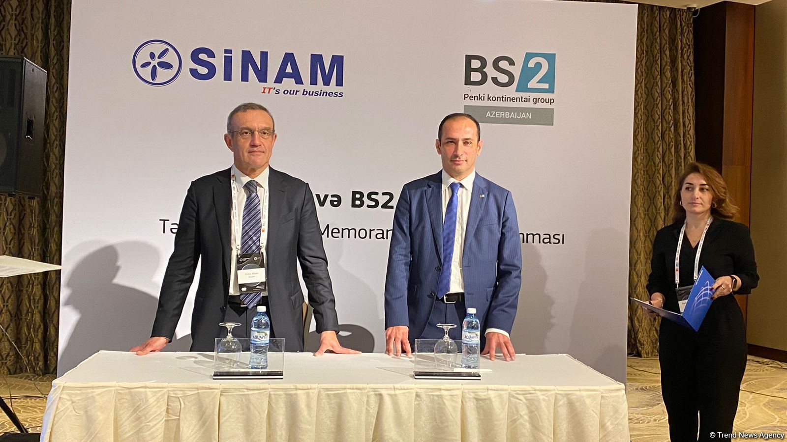 Azerbaijan's SINAM, local office of Lithuanian BS/2 company sign memorandum of partnership (PHOTO)