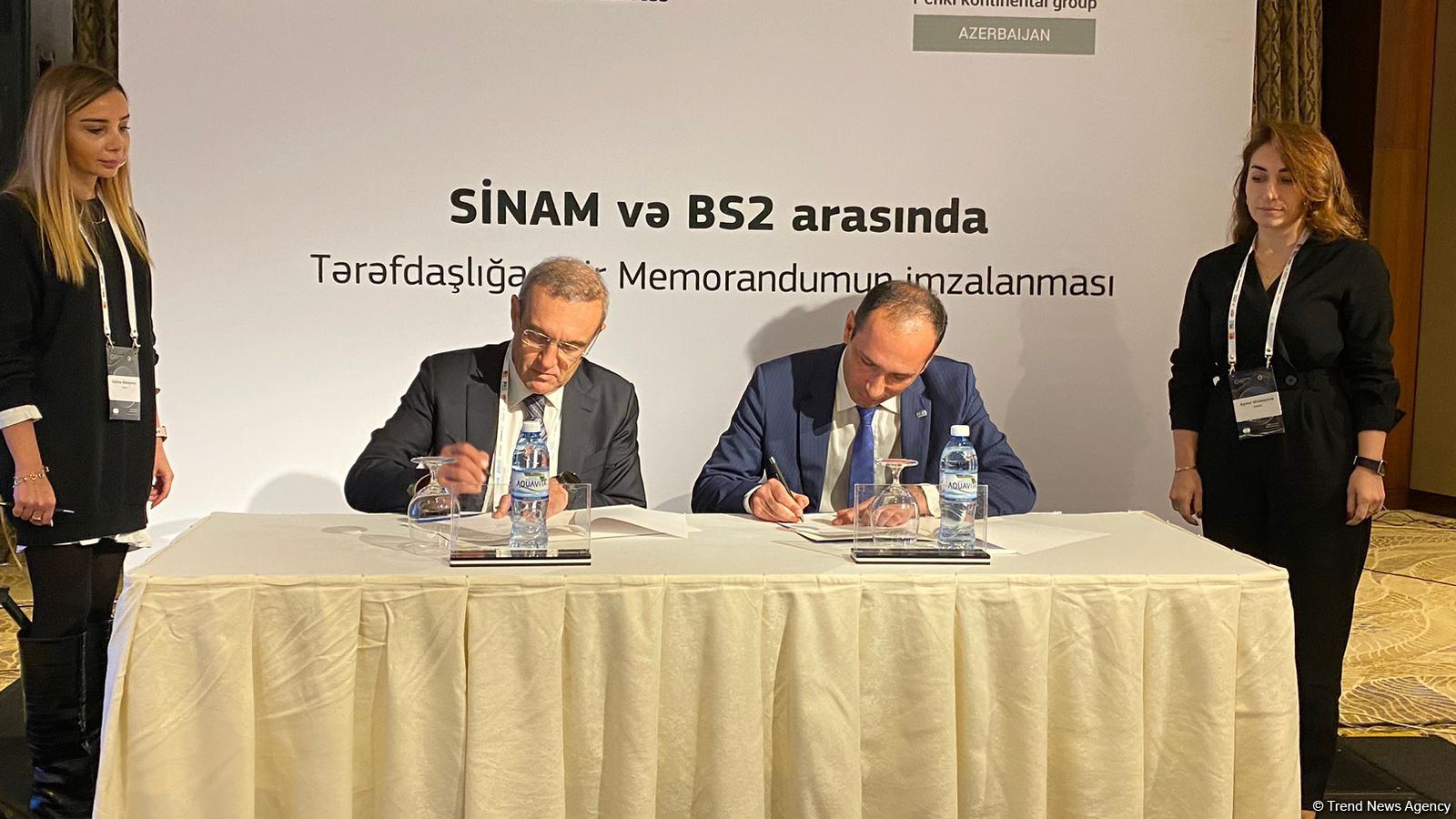 Azerbaijan's SINAM, local office of Lithuanian BS/2 company sign memorandum of partnership (PHOTO)
