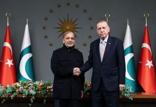 Turkish president, Pakistani PM inaugurate new ship for Pakistan navy