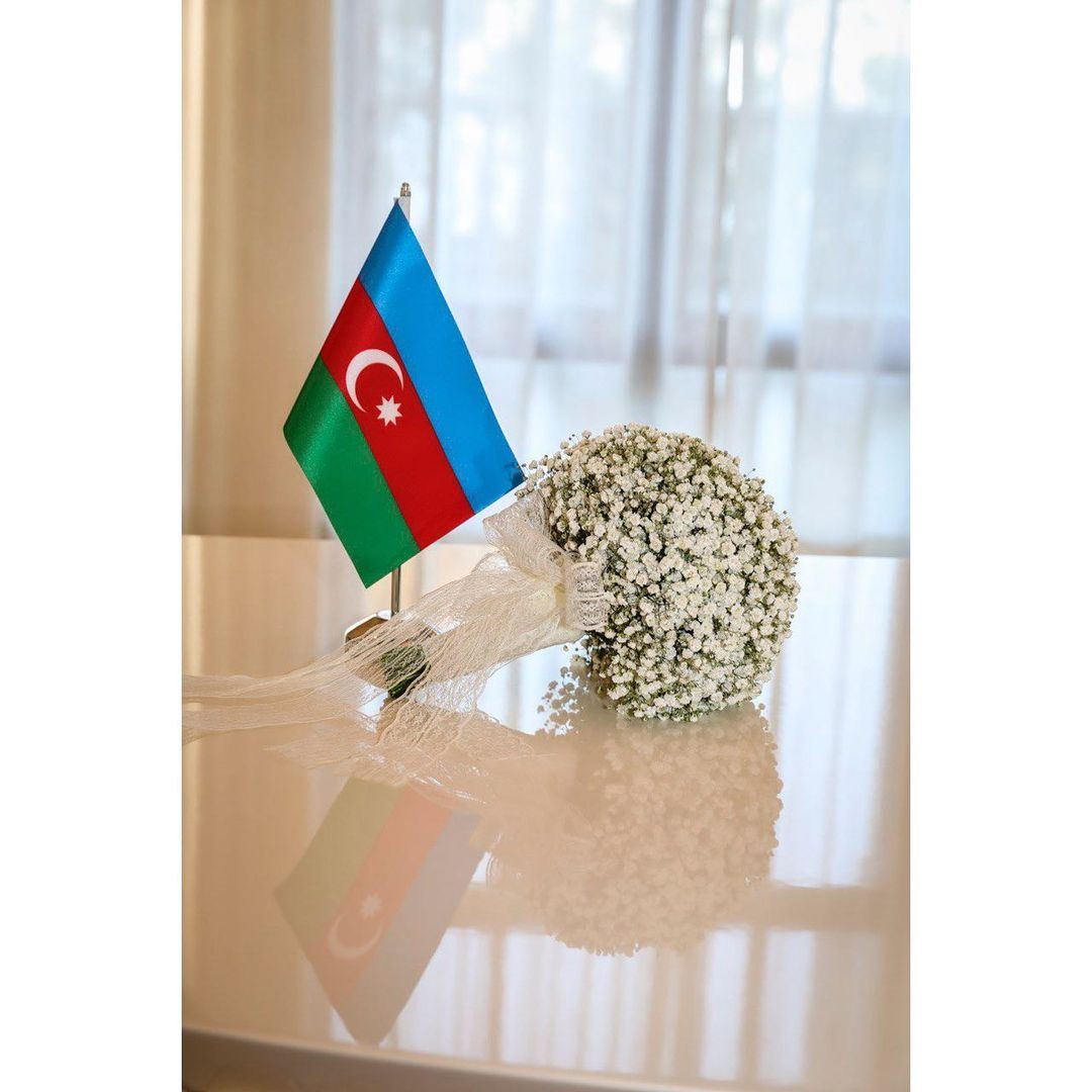 Первый вице-президент Мехрибан Алиева поделилась публикацией по случаю свадьбы сына Гейдара (ФОТО)