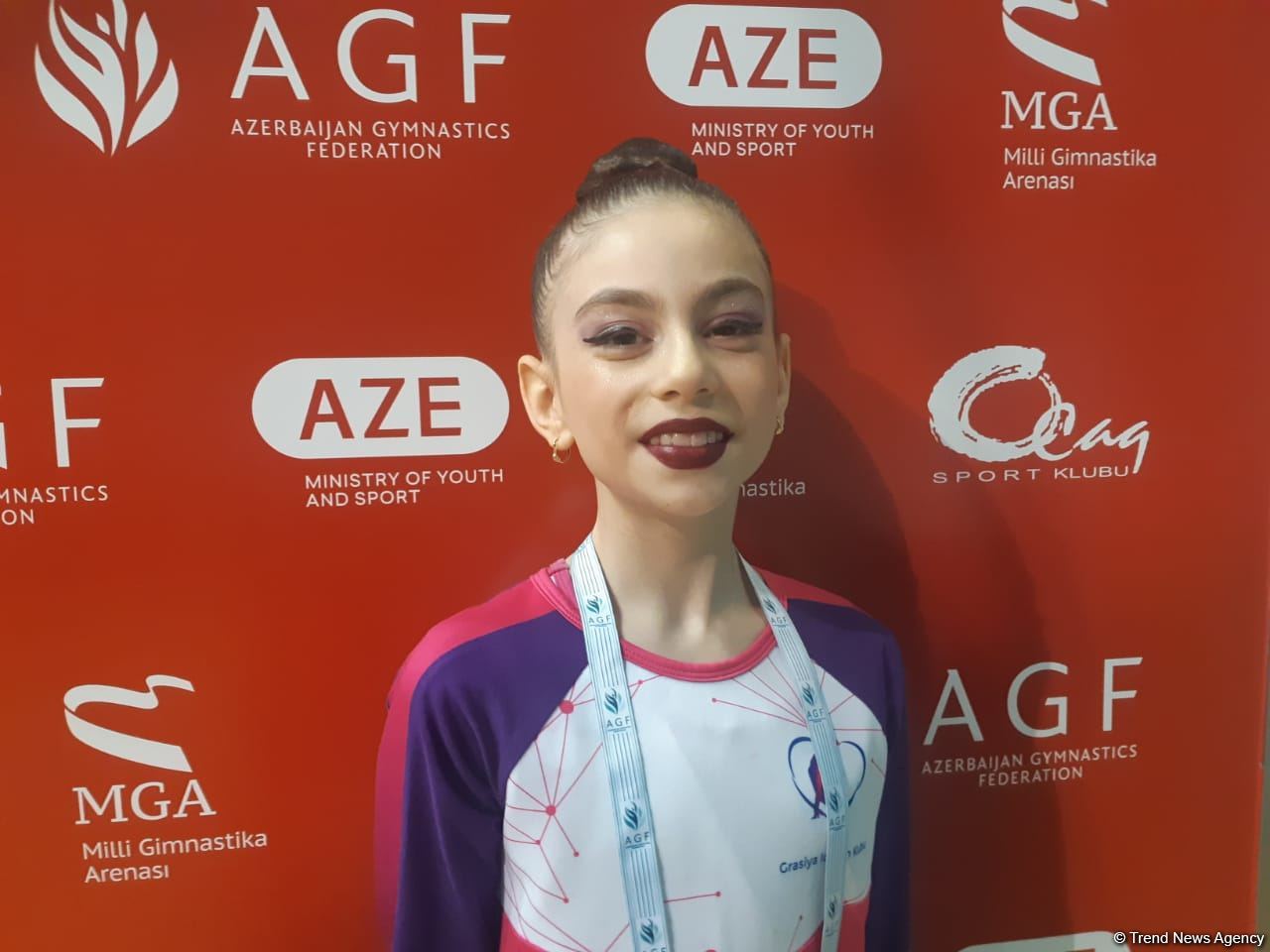 Honored to perform at Ojag International Cup in rhythmic gymnastics – participant