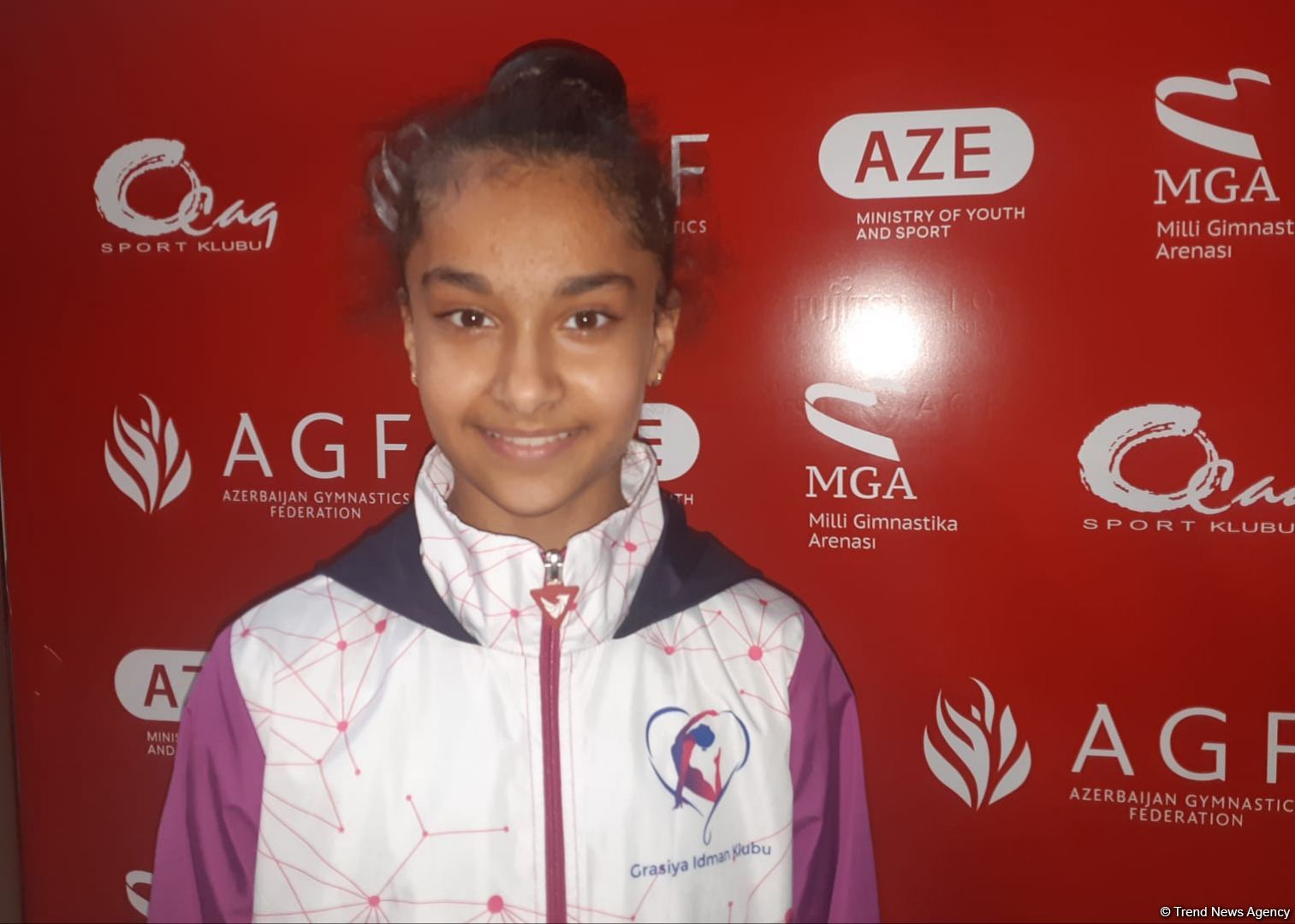 Joyful to perform at Ojag International Cup - medalist in rhythmic gymnastics