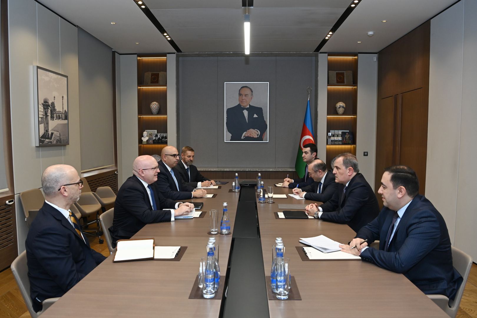 Azerbaijani FM, US Department of State's Senior Advisor discuss normalization of Azerbaijan-Armenia relations (PHOTO)