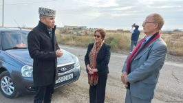 Visit of Azerbaijani researchers from Iran to Azerbaijan's Aghdam ends (PHOTO)