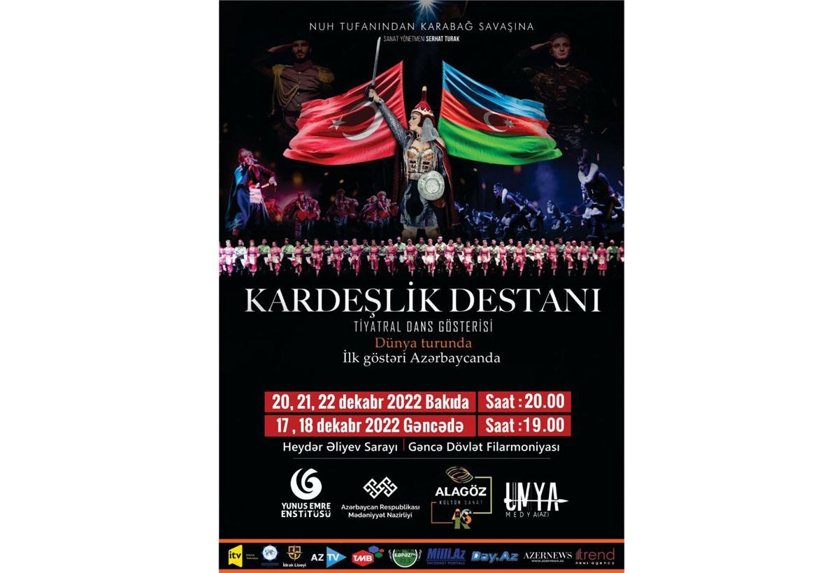 От Всемирного потопа до Карабахской битвы – в Баку и Гяндже пройдет показ грандиозной  постановки "Дастан дружбы" (ВИДЕО)